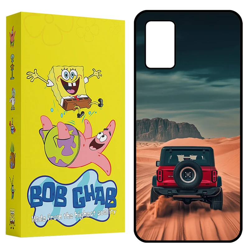 کاور باب قاب طرح ماشین مدل BCPA03S مناسب برای گوشی موبایل سامسونگ Galaxy A02s / M02s / A03s / F02s