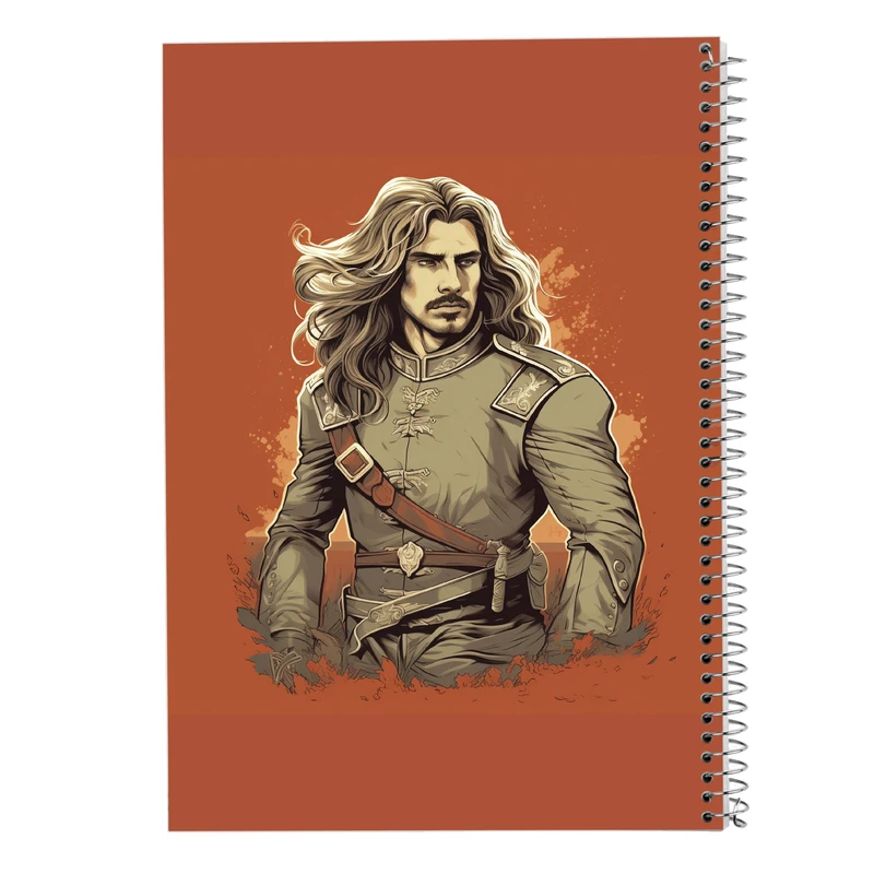 دفتر مشق 50 برگ مدوپد مدل  ارباب حلقه ها The Lord of the Rings کد DF3137