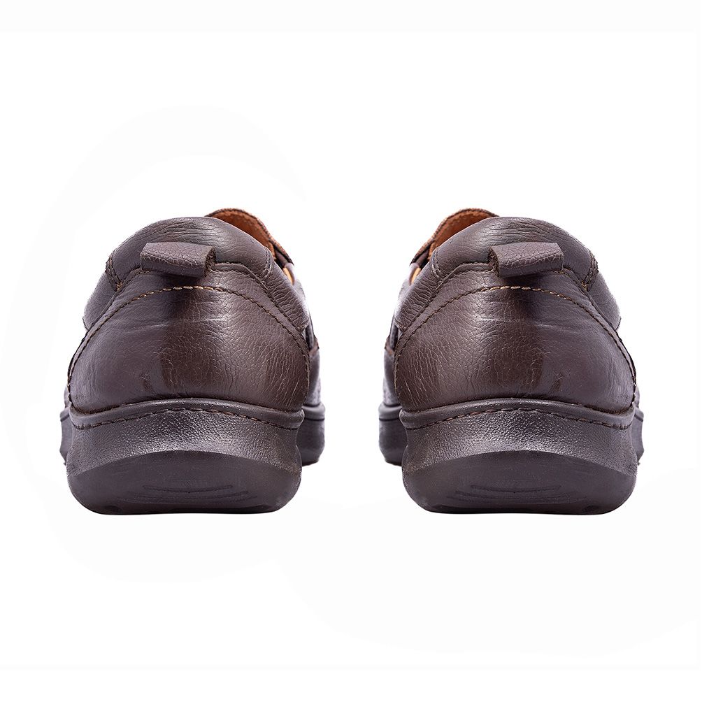 کفش طبی مردانه پاتکان مدل Fior رنگ قهوه ای -  - 4
