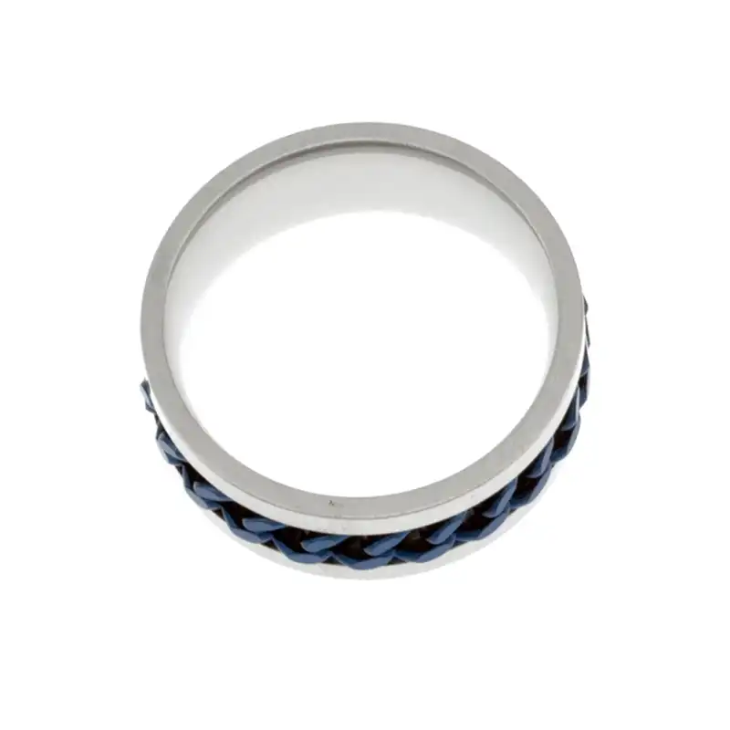 انگشتر برانت مدل استیل اسپینر دار