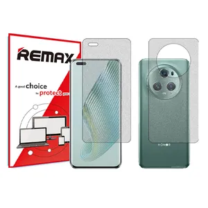 Remax HyMTT model Matte screen protector suitable for Honor Magic5 Pro mobile phone along with phone back protector