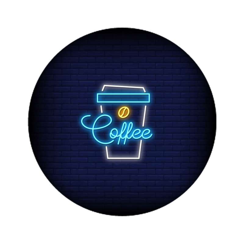 استیکر تزئینی موبایل و تبلت مدل Coffee کد 2830