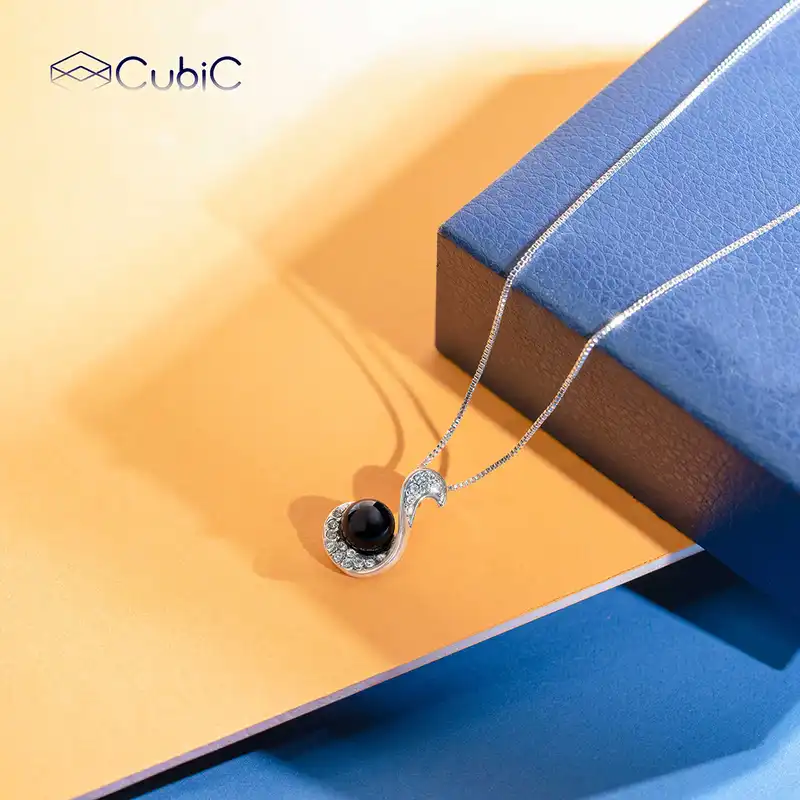 گردنبند زنانه کوبیک مدل QN-461026