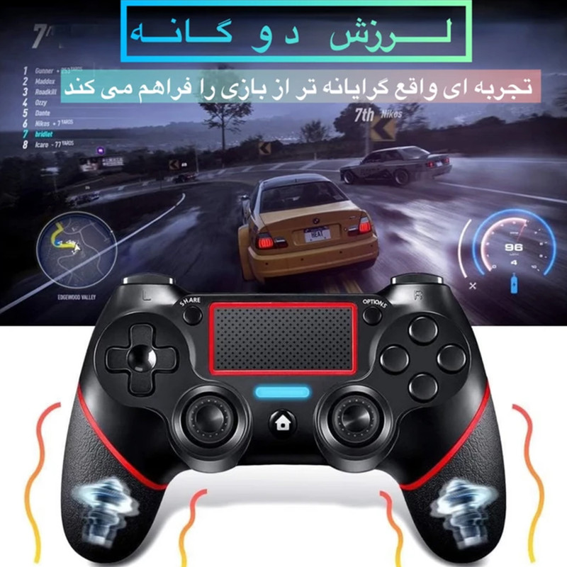 دسته بازی بی سیم پلی استیشن 4 PC مدل WIRELESS-LINEAR