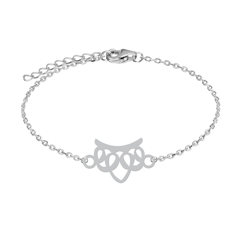 دستبند زنجیری زنانه هایکا طرح اسلیمی کد zd.h 400