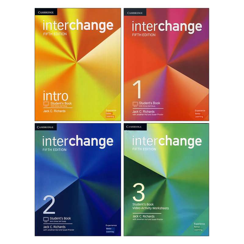 کتاب Interchange Fifth Edition اثر Jack C. Richards انتشارات هدف نوین 4 جلدی کتاب Interchange Fifth Edition اثر Jack C. Richards انتشارات هدف نوین 4 جلدی