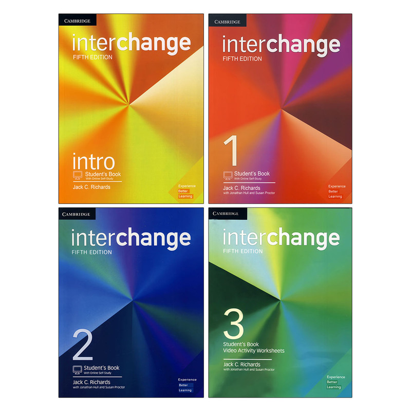 کتاب Interchange Fifth Edition اثر Jack C. Richards انتشارات هدف نوین 4 جلدی کتاب Interchange Fifth Edition اثر Jack C. Richards انتشارات هدف نوین 4 جلدی