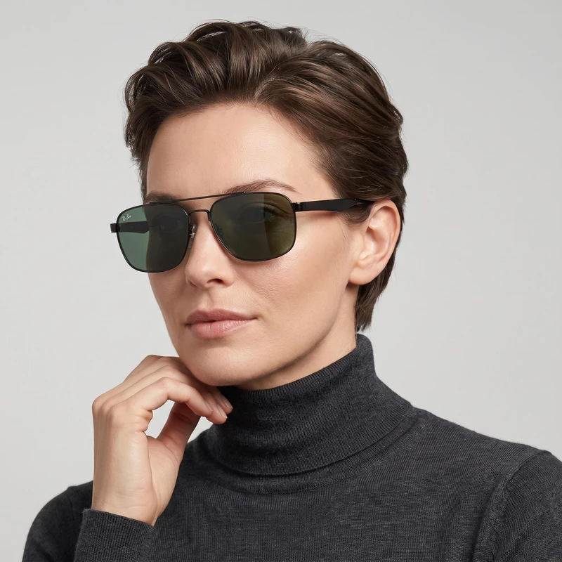عینک آفتابی خلبانی (Aviator) ری بن مدل RB3701-001-71