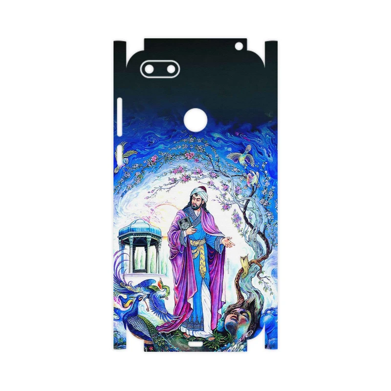 برچسب پوششی ماهوت مدل Hafiz-FullSkin مناسب برای گوشی موبایل موتورولا Moto E6 Play