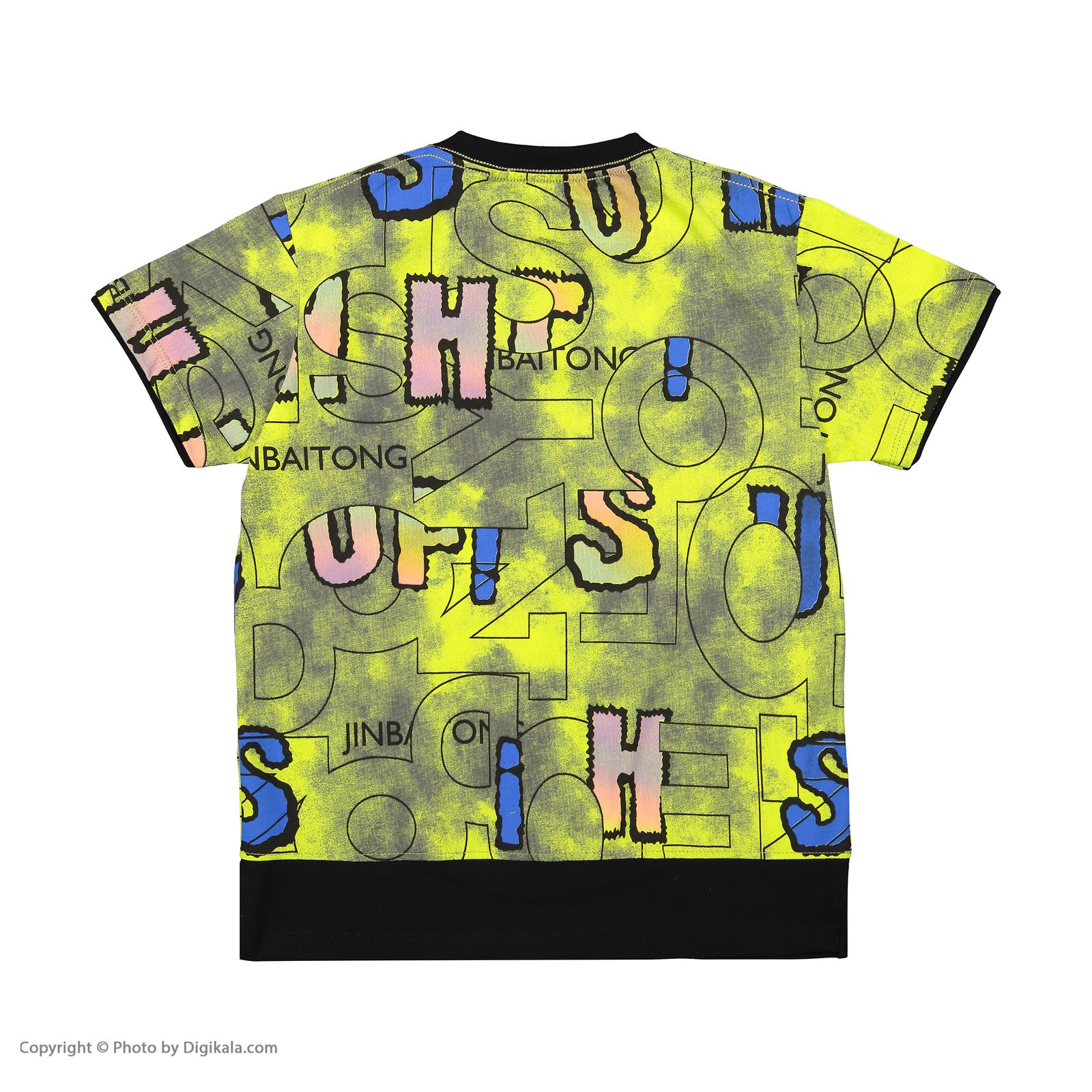 تی شرت آستین کوتاه پسرانه نونا مدل 2211816-23 - - 8