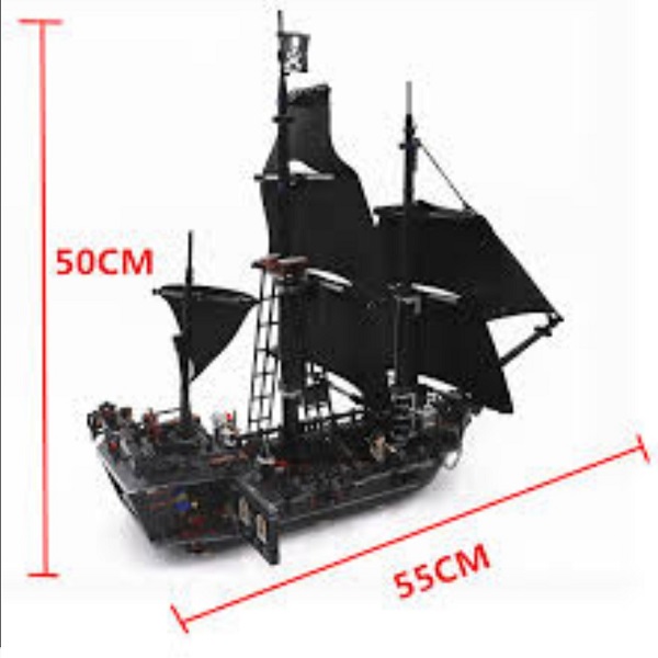 ساختنی مدل کشتی دزدان دریایی مروارید سیاه کد 18016