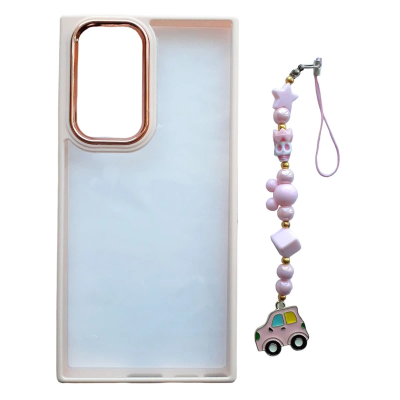 کاور طرح الکترو پلیت کد A11543 مناسب برای گوشی موبایل سامسونگ Galaxy S22 Ultra به همراه بند آویز