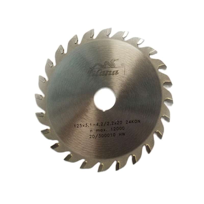 تیغه اره دیسکی پیلانا مدل 24KON 125 x 3.1 / 4.2 x 2.2 x 20