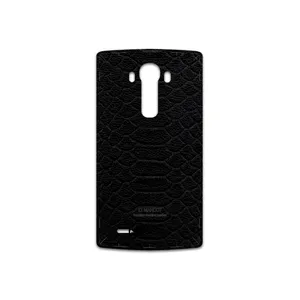 MAHOOT Black-Snake-Leather Cover Sticker for LG G4