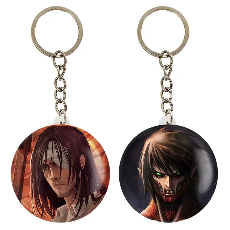 جاکلیدی خندالو مدل ارن یگر انیمه اتک آن تایتان کد 1853418542 مجموعه 2 عددی