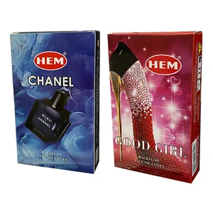 عود هم مدل آبشاری رایحه شنل و گود گرل دو بسته 10 عددی