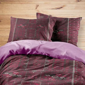 سرویس روتختی مدوپد طرح فرش بلوچ یعقوبخانی آنتیک مدل C-balouch03 یک نفره 4 تکه