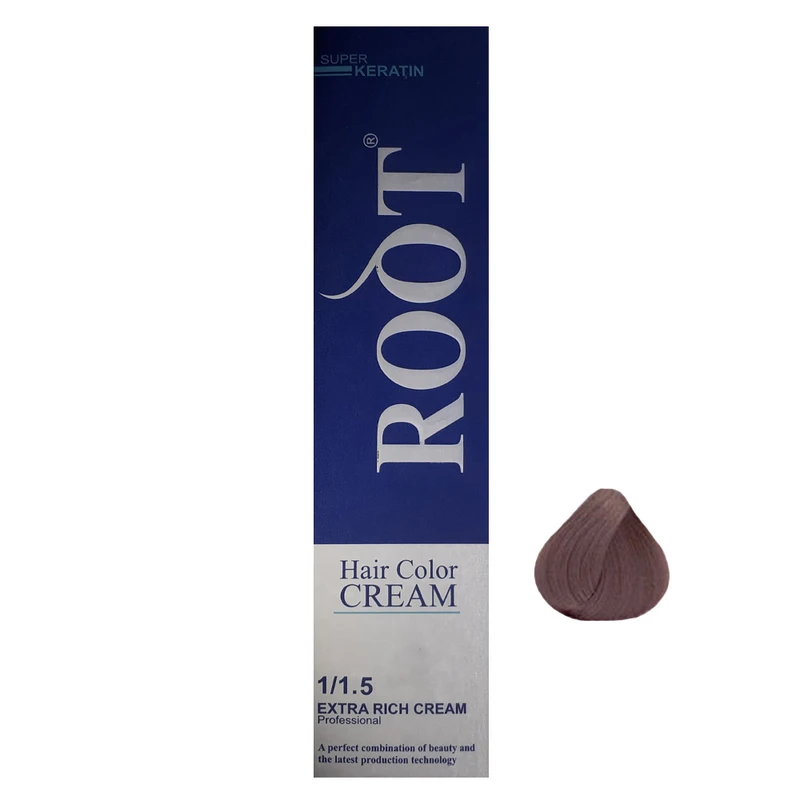 رنگ مو روت مدل PROFESSIONAL شماره 2-7 حجم 120 میلی لیتر رنگ بلوند خاکستری متوسط