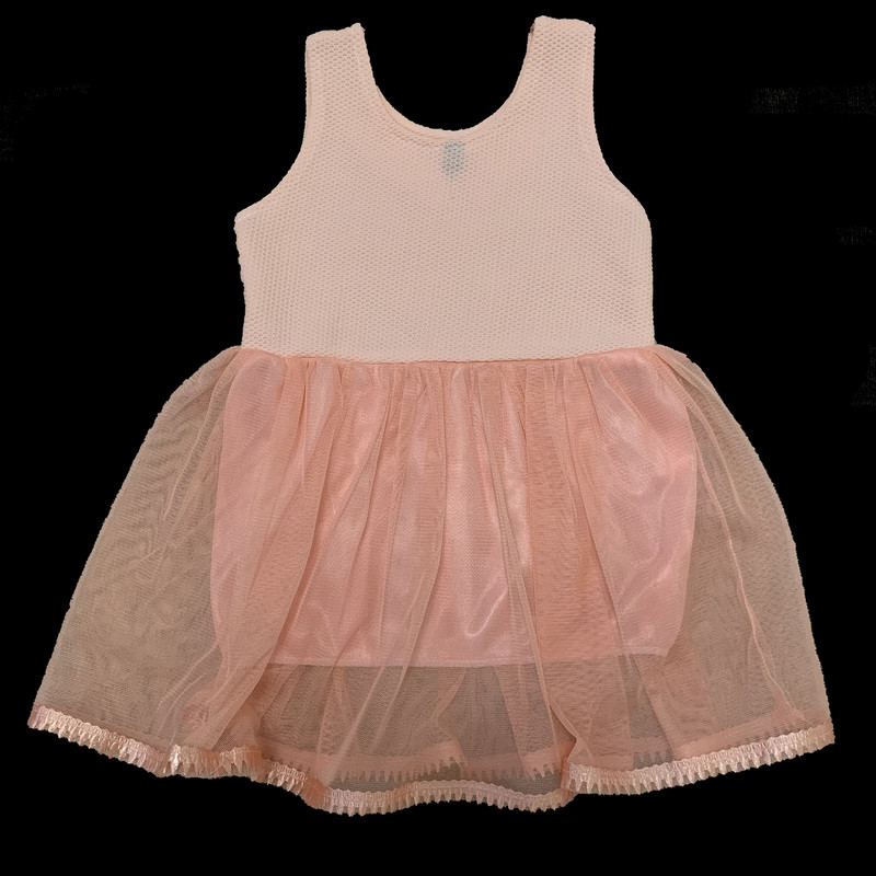 پیراهن دخترانه مدل A&amp;S7173 رنگ گلبهی