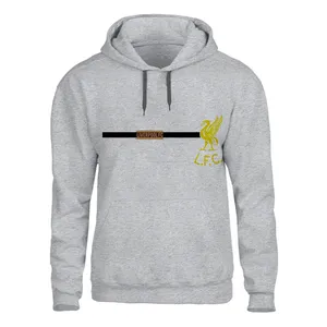 هودی مردانه مدل LFC  کد P35 رنگ طوسی