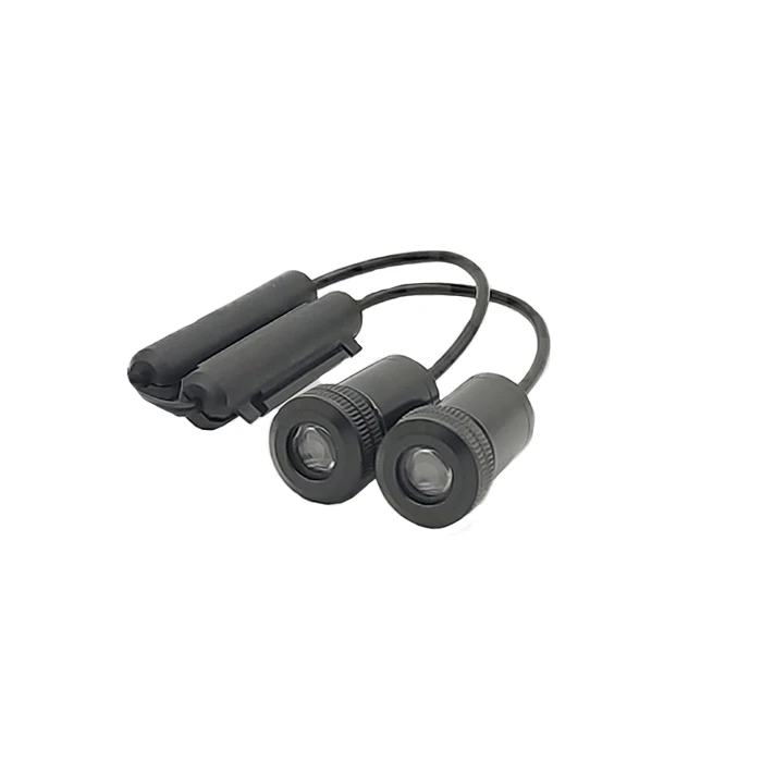 چراغ لوگو زیر درب خودرو مدل ولکام لایت طرح Mansory کد 1001 مجموعه دو عددی