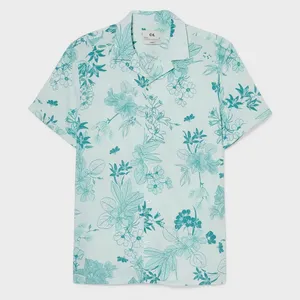 پیراهن آستین کوتاه مردانه سی اند ای مدل هاوایی C4