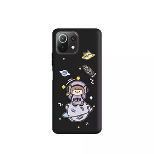 کاور طرح دختر فضانورد کد m3104 مناسب برای گوشی موبایل شیائومی Mi 11 Lite / Mi 11 Lite 5G  