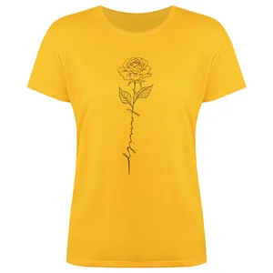 تی شرت آستین کوتاه زنانه مدل رز