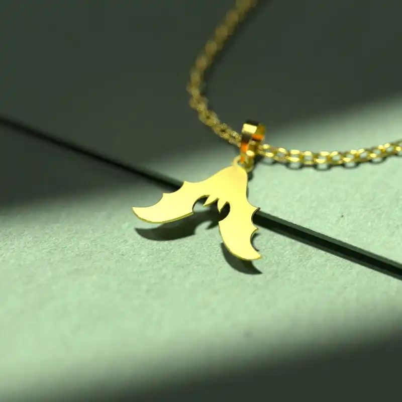 گردنبند طلا 18 عیار زنانه مدوپد مدل هالووین کد G3-1-1108