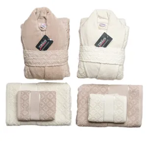 سرویس حوله پالتویی 12 تکه تیفانی کد T1