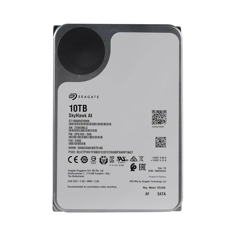 هارددیسک اینترنال سیگیت مدل SkyHawk AL ST10000VE0008 ظرفیت 10 ترابایت