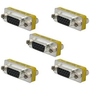 مبدل دو سر مادگی VGA مدل 15Pin بسته 5 عددی