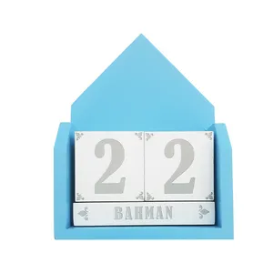 تقویم رومیزی مدل مکعبی کد TColor02