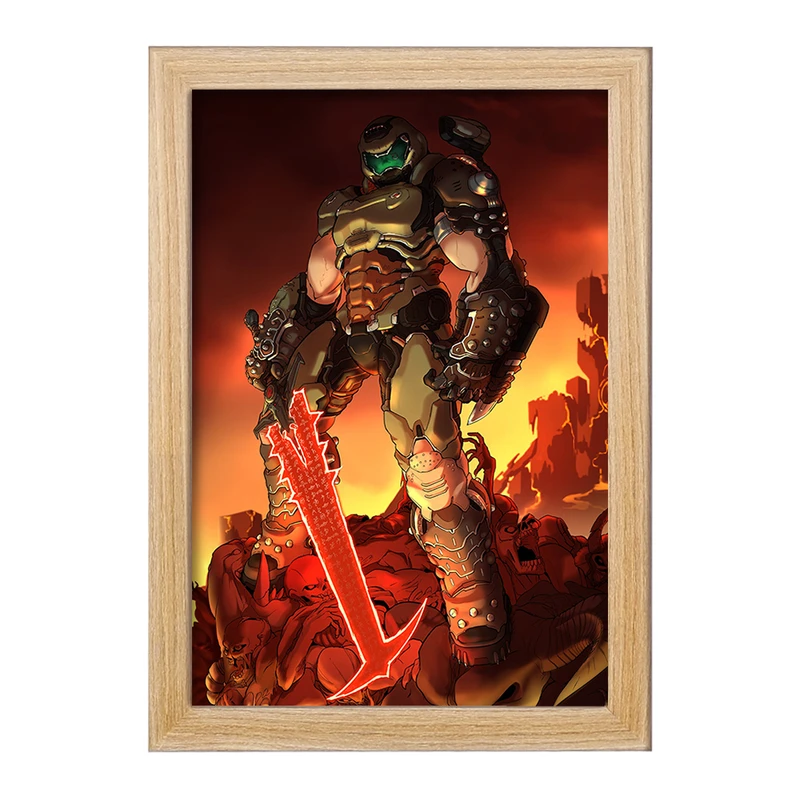 تابلو خندالو مدل بازی رستاخیز (Doom) کد 31400