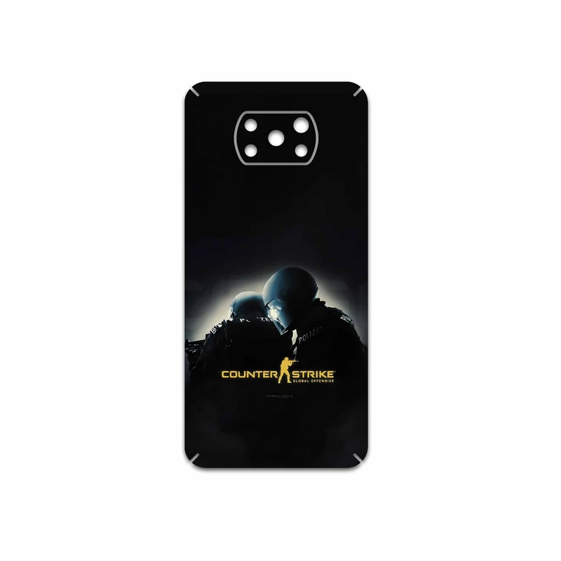 برچسب پوششی ماهوت مدل Counter-Strike مناسب برای گوشی موبایل شیائومی Poco X3 Pro