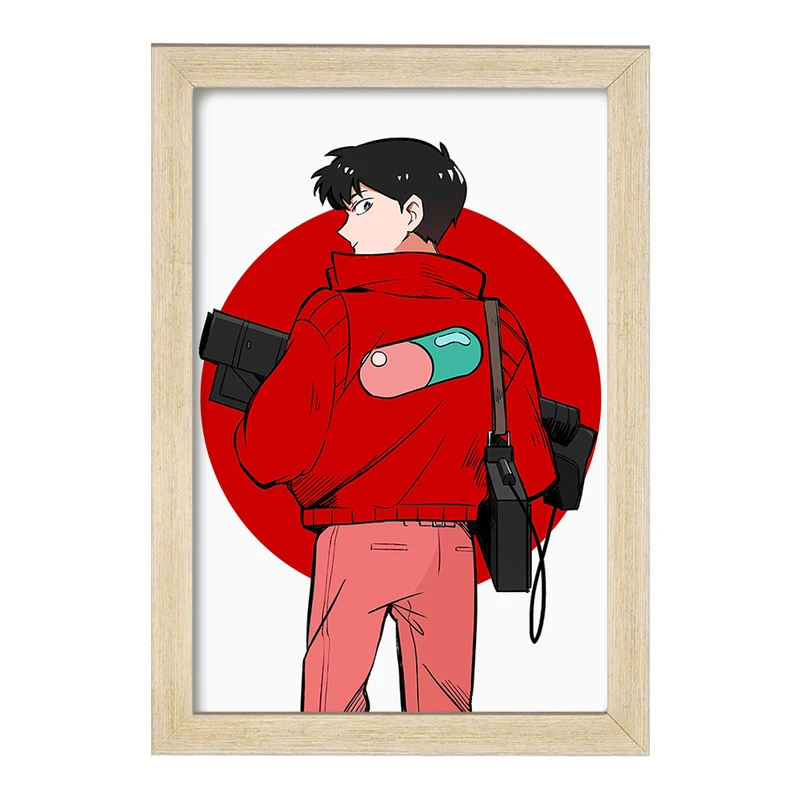 تابلو خندالو مدل کاندا انیمه آکیرا کد 33356