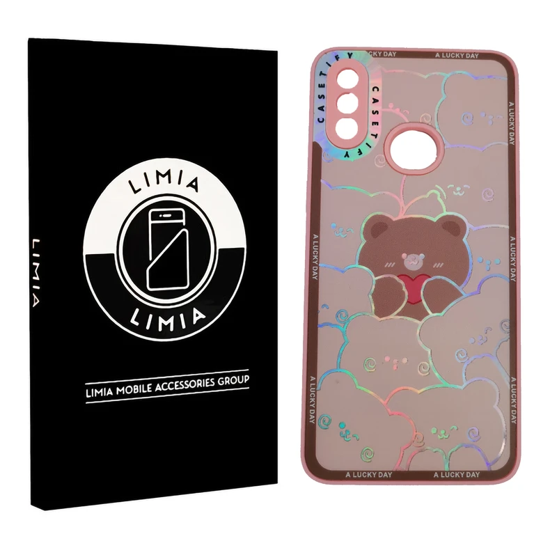 کاور لیمیا مدل فانتزی لنزدار پشت شیشه ای طرح عروسکی شبرنگی مناسب برای گوشی موبایل سامسونگ Galaxy A10s