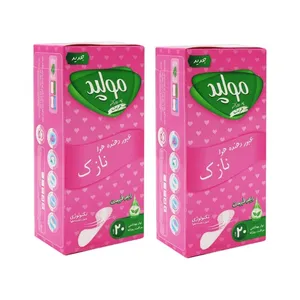 پد بهداشتی مولپد مدل بانو مجموعه 2 عددی