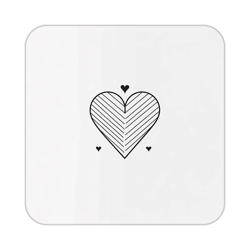 زیر لیوانی کاکتی طرح عاشقانه مدل mp40267