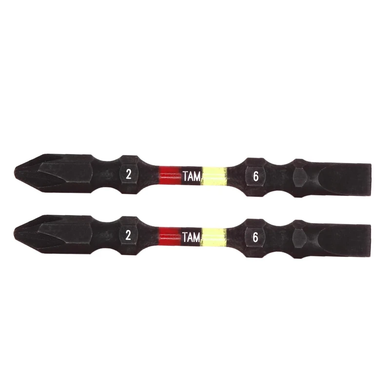 سری پیچ گوشتی یک سر چهارسو یک سر دو سو تام مدل ART-B+62 - 2PCS - مجموعه2 عددی