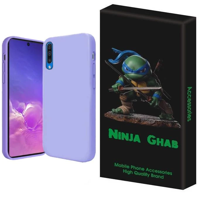 کاور نینجا قاب مدل سیلیکونی پاک کنی مناسب برای گوشی موبایل سامسونگ  Galaxy A50 / A50s / A30s