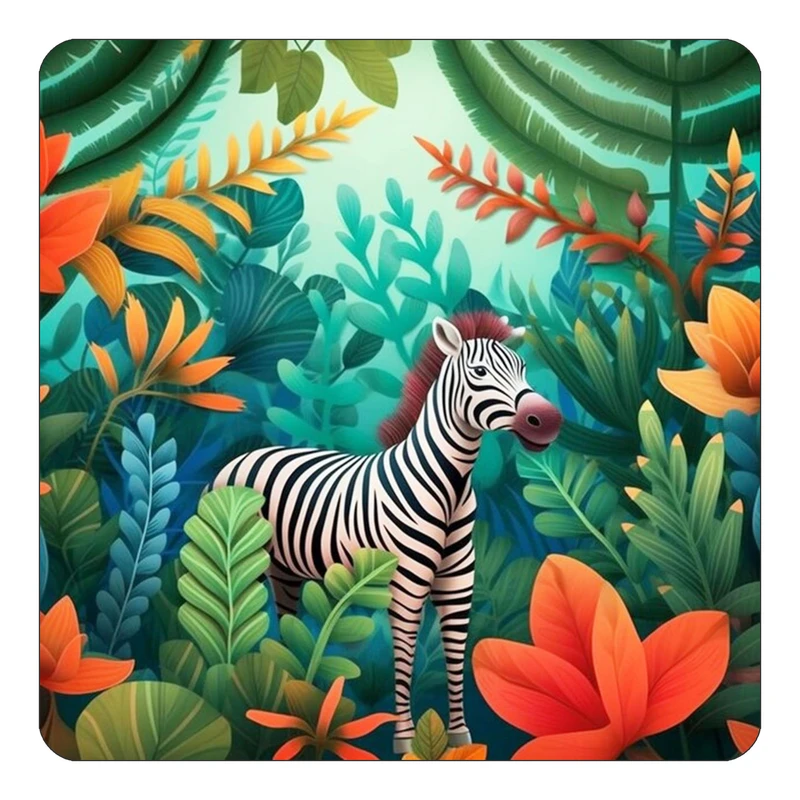 مگنت کاکتی طرح حیوانات رنگی مدل mp27126