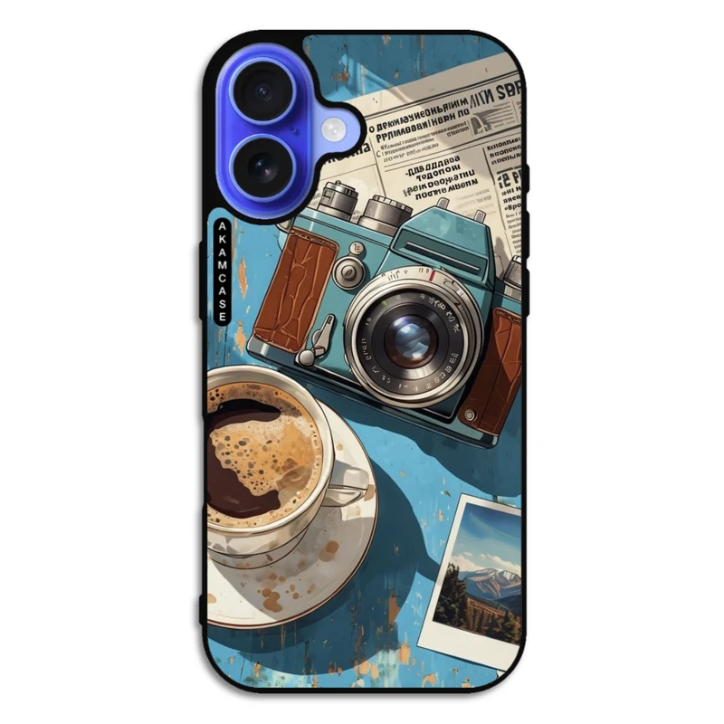 کاور آکام مدل AMC-WA16-COFFEE-1 مناسب برای گوشی موبایل اپل iPhone 16