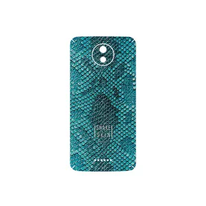 MAHOOT Blue Snake Skin Cover Sticker for Motorola Moto C Plus