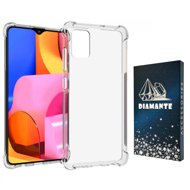  کاور دیامانته مدل shiny navy مناسب برای گوشی موبایل سامسونگ Galaxy A71