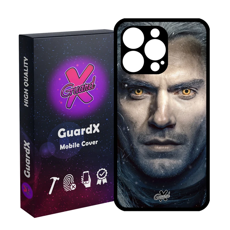 کاور گارد ایکس طرح Witcher مدل Glass10177 مناسب برای گوشی موبایل اپل iPhone 13 Pro