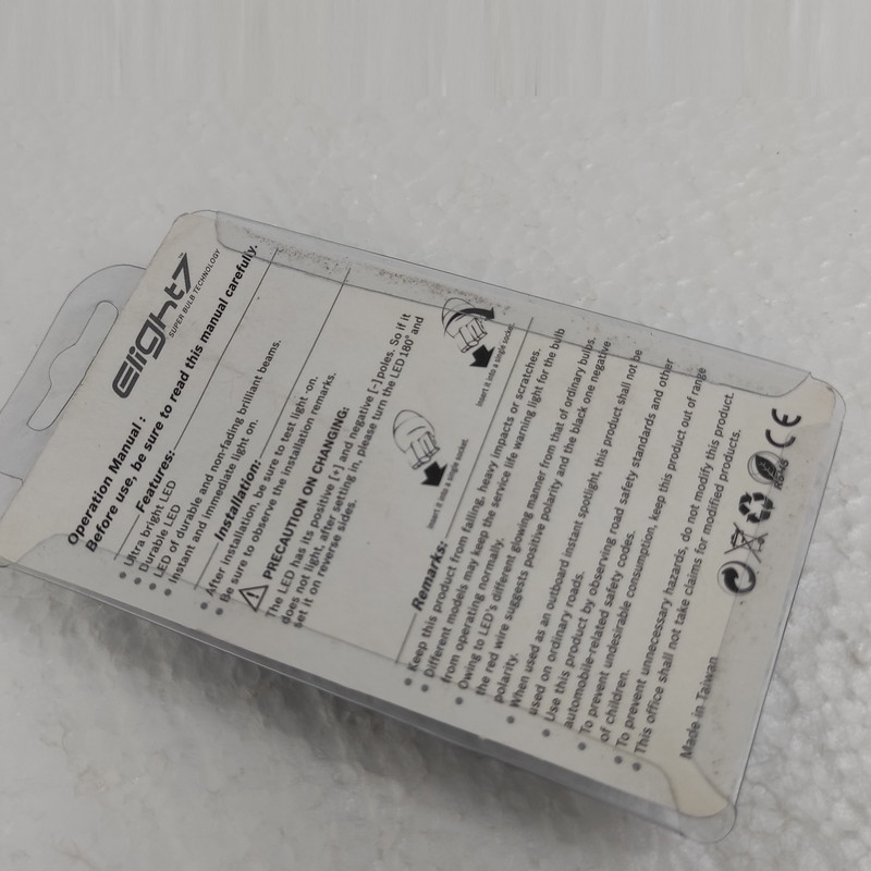 لامپ ال ای دی خودرو لایت مدل ELIGHT7 مجموعه 2 عددی