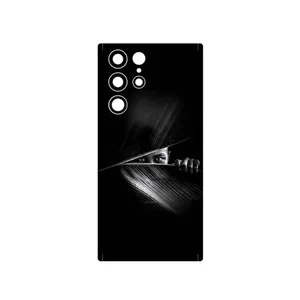 MAHOOT Black Portrait Cover Sticker for Samsung Galaxy S22 Ultra 5G
