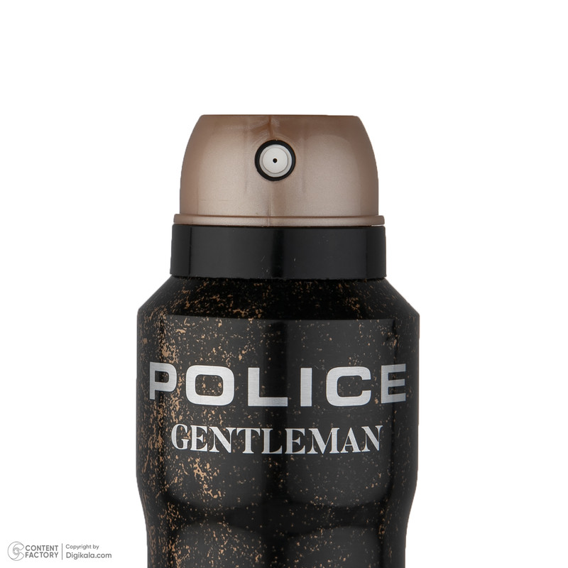 اسپری ضد تعریق مردانه پلیس مدل GENTLEMAN حجم 200 میلی لیتر