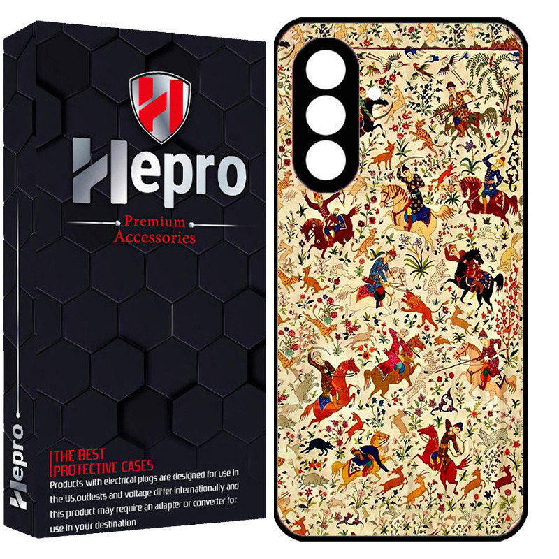 کاور هپرو طرح سنتی کد Dimo-510 مناسب برای گوشی موبایل سامسونگ Galaxy S23 FE